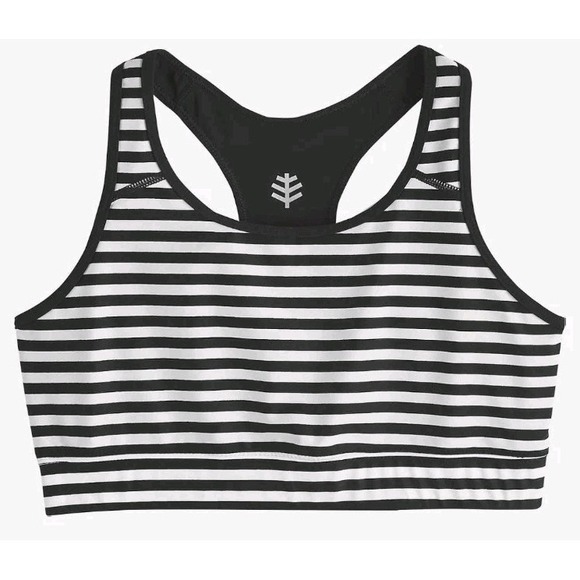 Coolibar UPF 50+ Women's Medley Reversible Swim Set Sun Protective XS Bikini - Picture 3 of 13